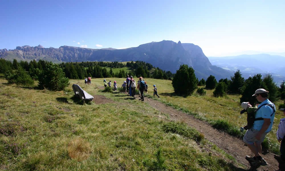 Cosa posso fare durante una vacanza estiva sull'Alpe di Siusi?
